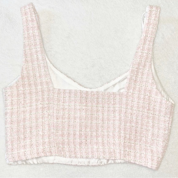 Zara Tweed Top - Picture 2 of 3